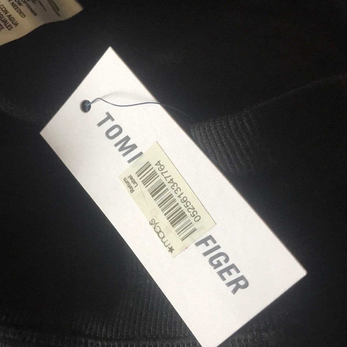 Tommy Hilfiger Black Color Block Lounge Pants 0X NEW joggers cotton