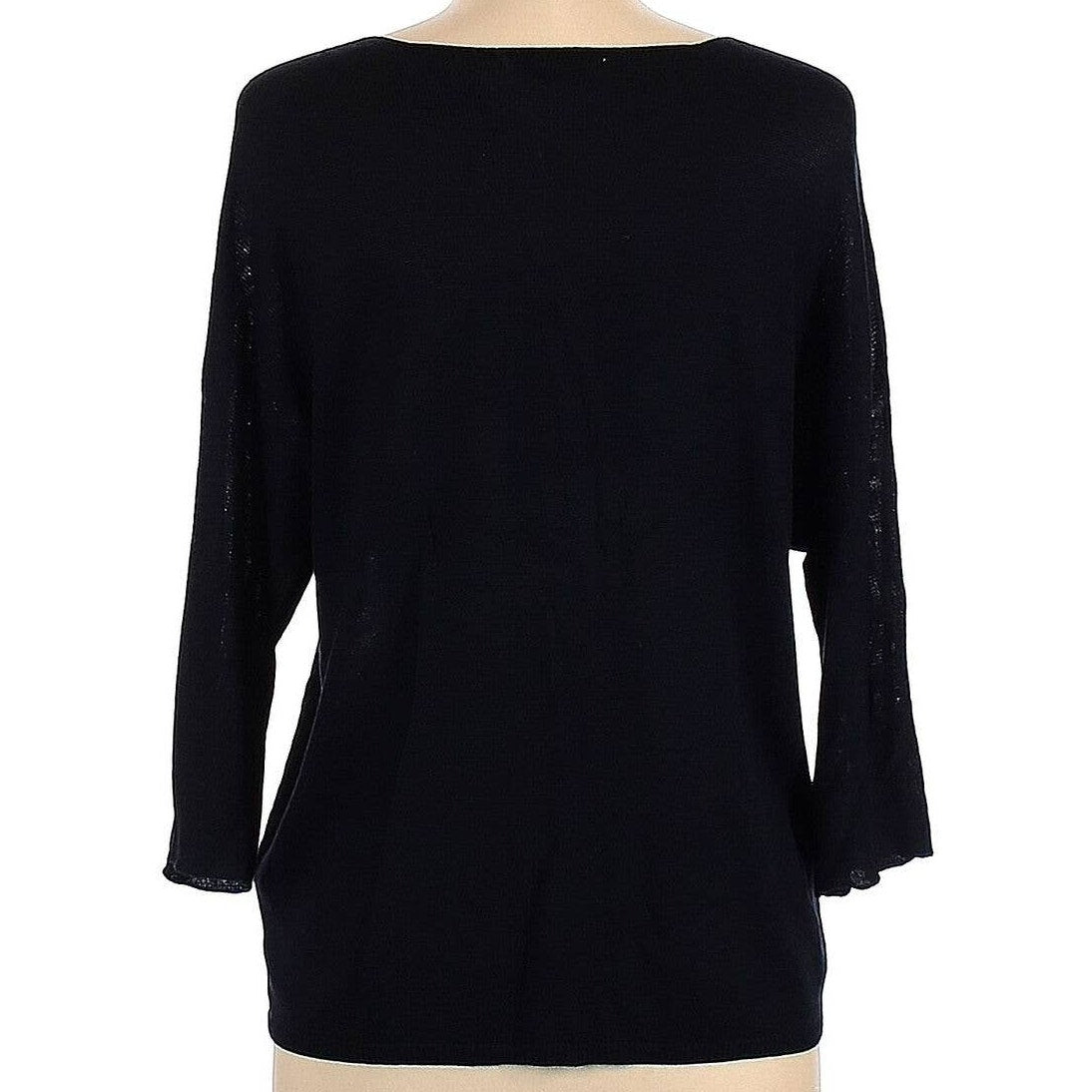 Philosophy Republic Clothing V-Neck Pullover Sweater XS/Extra Small Black NWT
