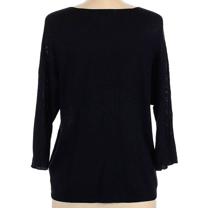 Philosophy Republic Clothing V-Neck Pullover Sweater XS/Extra Small Black NWT