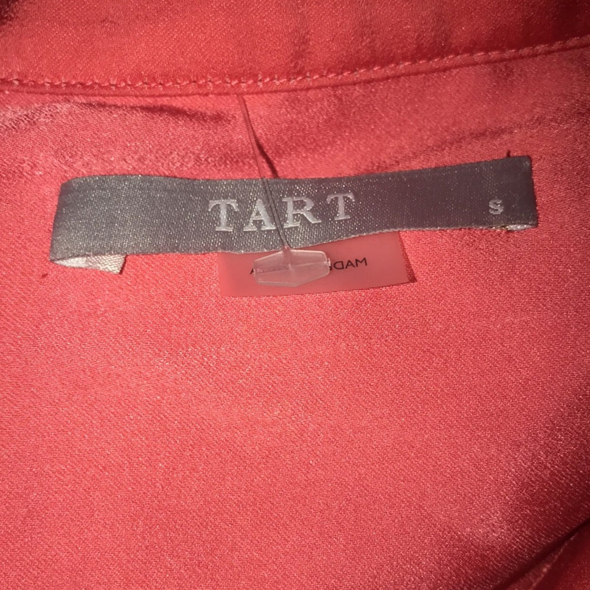 Tart NEW Coral Hudson Long Sleeve Cuff Top casual church career Size Small