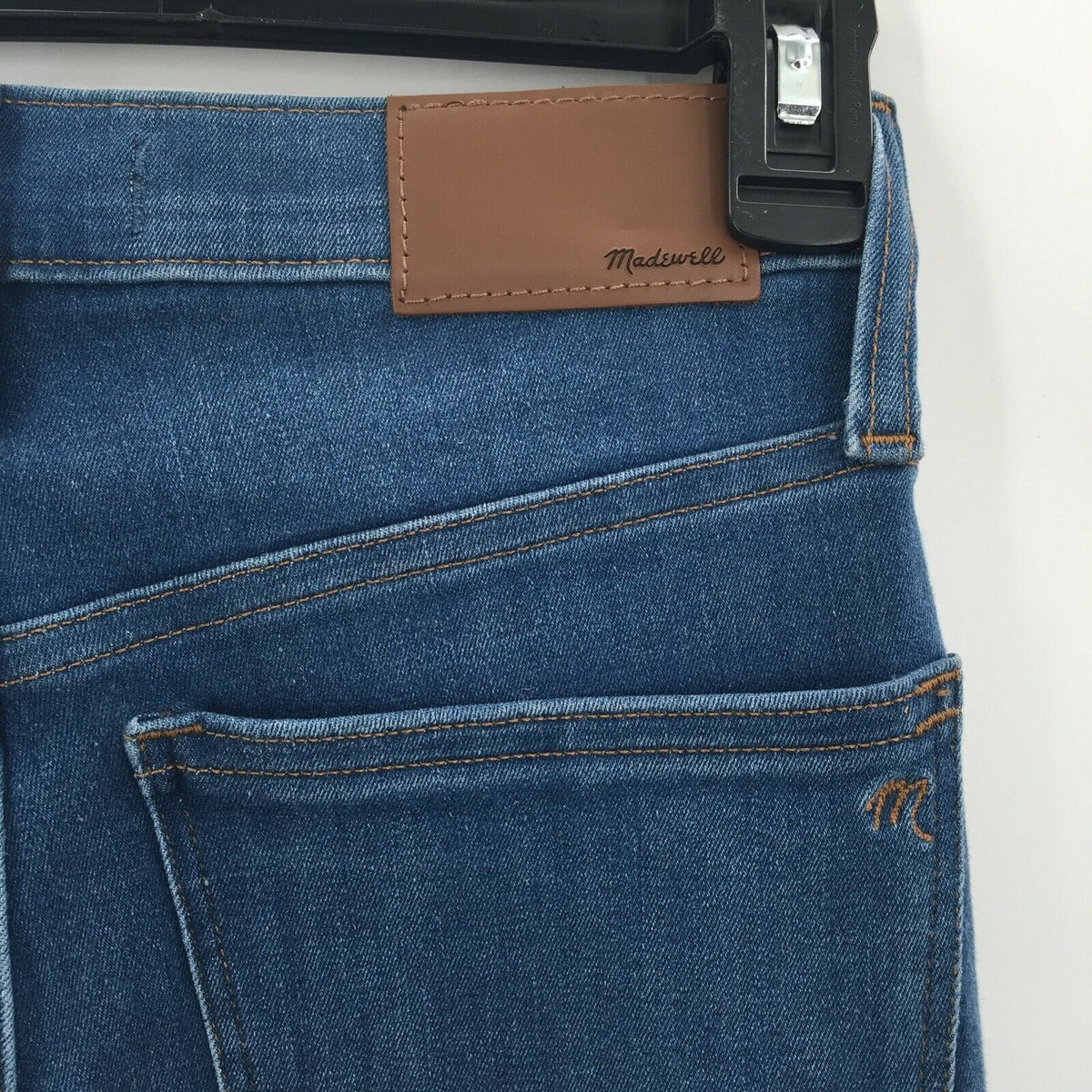 Madewell Roadtripper Jeggings High Rise Stretch Ankle Zip Skinny Jeans Blue 24