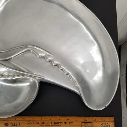 Vintage Metal Wilton Bruce Fox Design Large Lobster Tray Serving Platter COOL