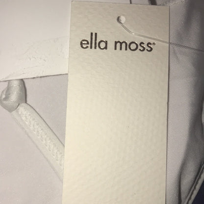Ella Moss White Cutout One-Piece Swimsuit Size XSmall Swim one piece xs