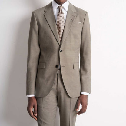 Tiger of Sweden Gray Blazer Fully Lined Size 54 Mens Coat Jacket Dress Wool