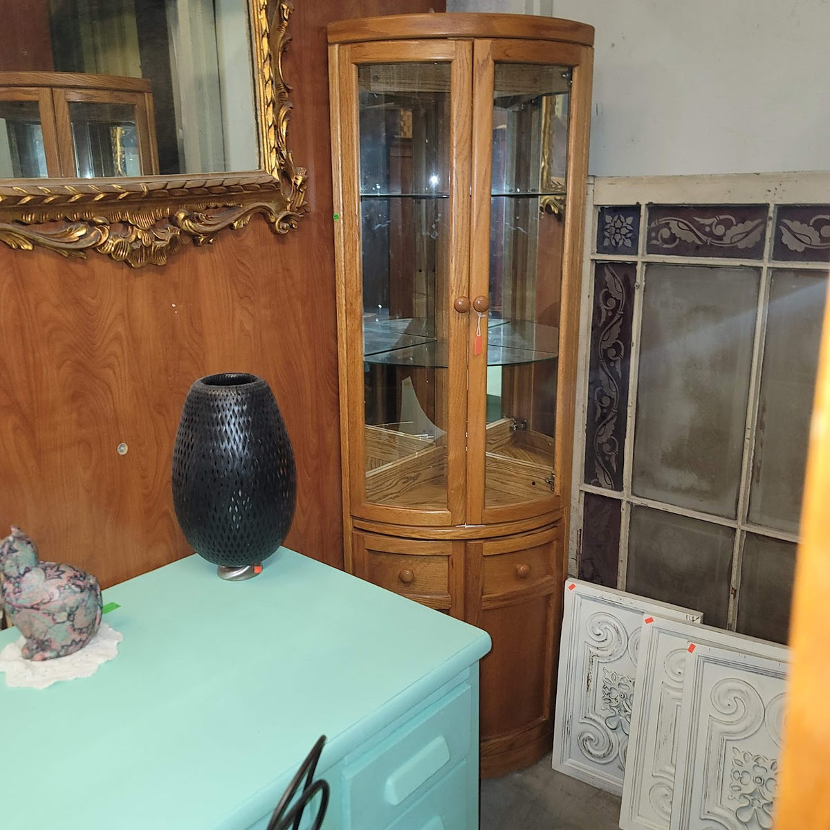 Secondhand Sandies: Window curtains drapery with valance 38" wide