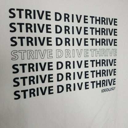 Ideology Strive Drive Thrive Crew Neck Long Sleeve