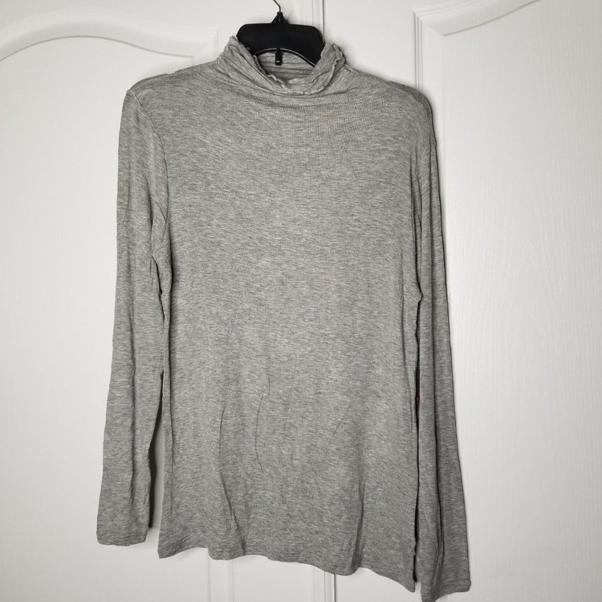Chelsea28 Layering Turtleneck Pullover Sweater Gray Size XL Long Sleeve NEW
