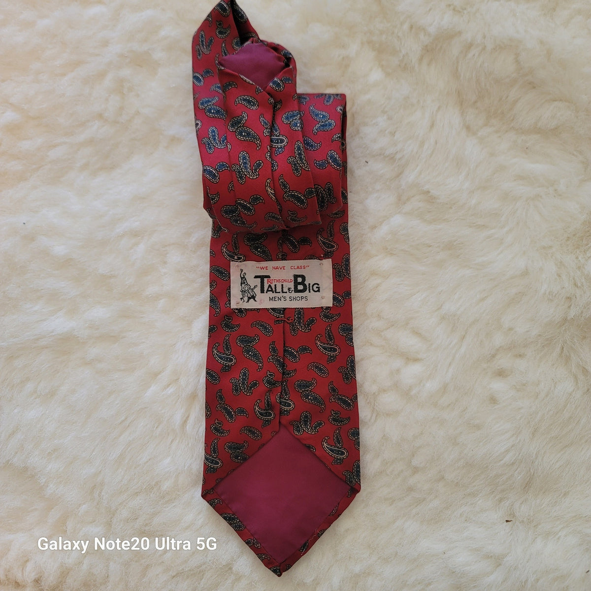 Lot of 6 Men's Big Tall Fall Winter Color Neckties Freshly Dry Cleaned Various