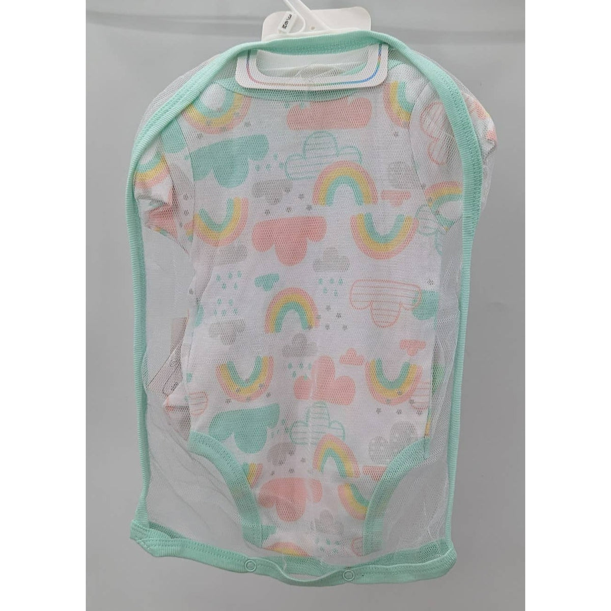 Quiltex Lot 3 (1Piece Sets) 5 Pcs each set Green White 3-6 month Girl Bib Hat