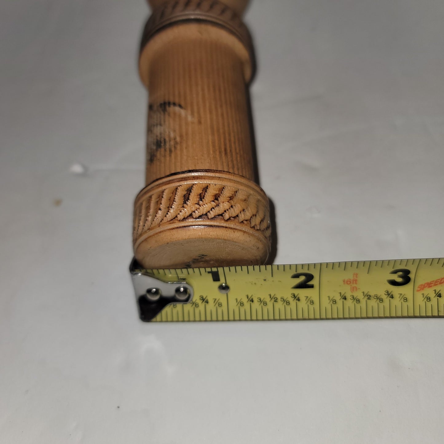 Vintage Kokeshi Doll wood bobble head toy 1960 Japan