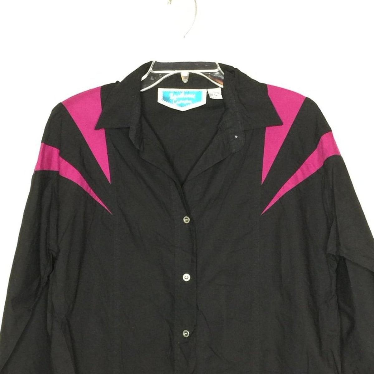 Southwest Canyon Cowboy Rodeo Button Down Dress Shirt Long Sleeve LARGE