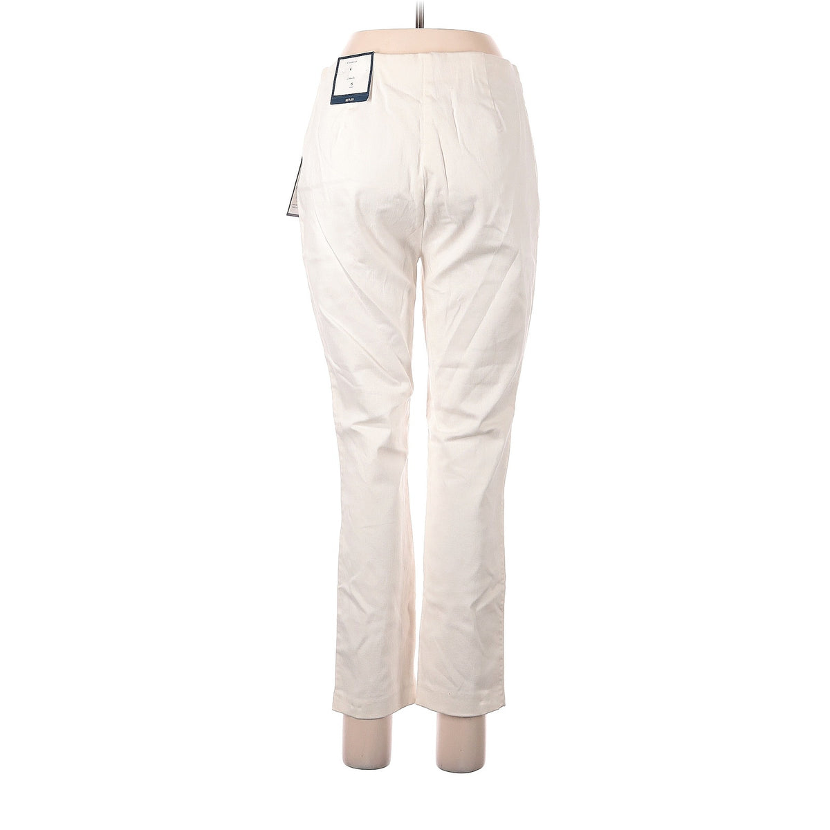 Charter Club Casual Pants Size 8 White Minor Wear Slacks Dress Pants