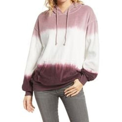Treasure & Bond Pullover Hooded Pullover Sweatshirt Color Blocked Size Large