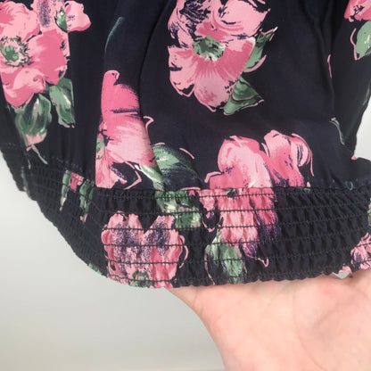 Alfred Dunner Women's Long Sleeves Button Up Shirt Top Floral Print Size 16