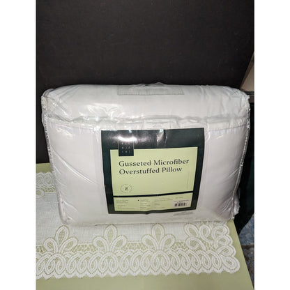 Ella Jayne SET OF 2 Standard Pillows Gel filled overstuff Plush Firm Support NEW