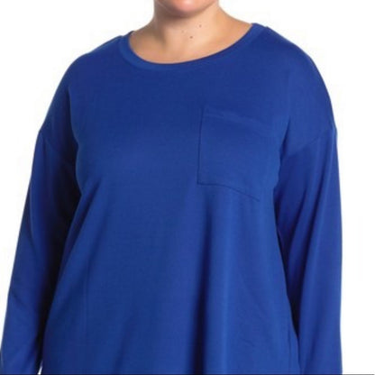 Sanctuary NWT Blue Long Sleeve Lightweight Sweater Small