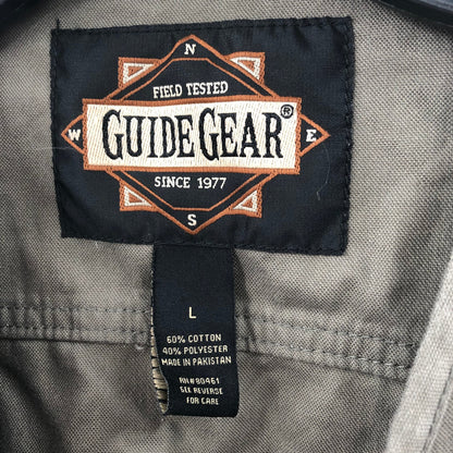 GUIDE GEAR Men's Full Zip Concealment, Photography, Shooting Vest Green Size L