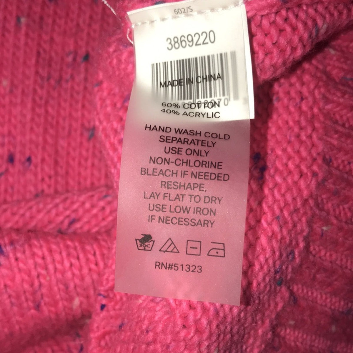 Court & Rowe NEW Nep Flecked V-Neck Sweater Small
