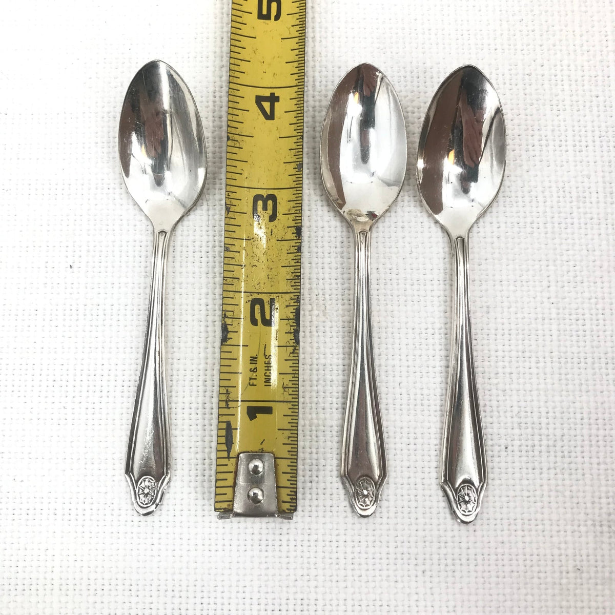 Oneida Stainless Flatware WHITTIER Slotted Serving Spoons Set of Three
