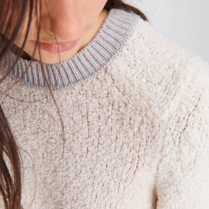 Rag & Bone NWT Davis Wool Crew Color Block Sweater XXS warm two tone
