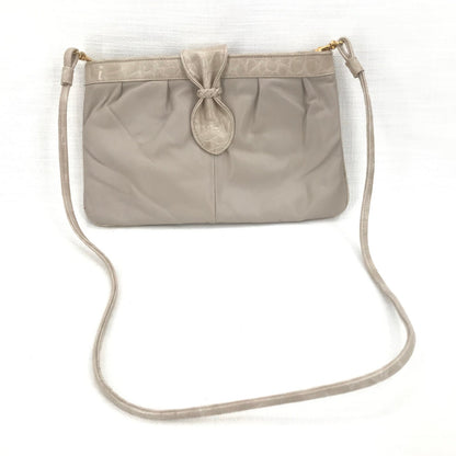 Leather Vintage Faux Leather Crossbody Bag Snap Closure Tan Clutch 1970s