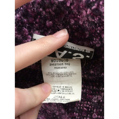 G.A.S. Great American Sportswear Long Sweater boucle KNIT Size Small