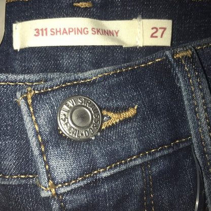 Levi’s Sculpt NEW 311 Shaping Skinny Ankle Jeans Size 27