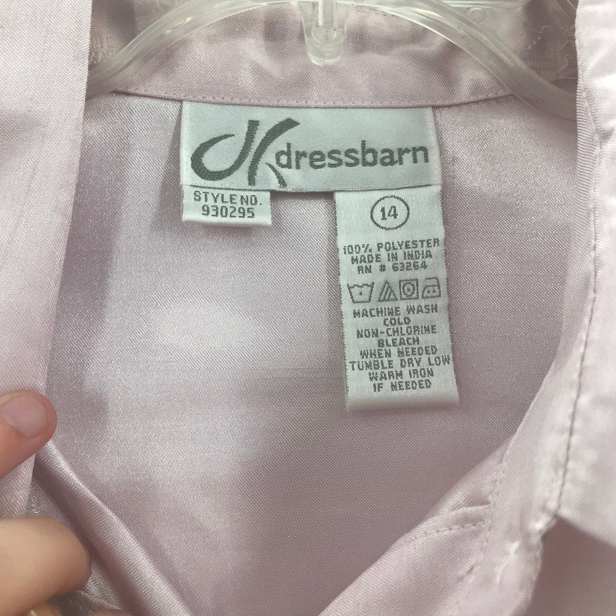 Dressbarn Lavender 2 Piece Set Button Down Shirt & Sleeveless Floral Tank Top 14