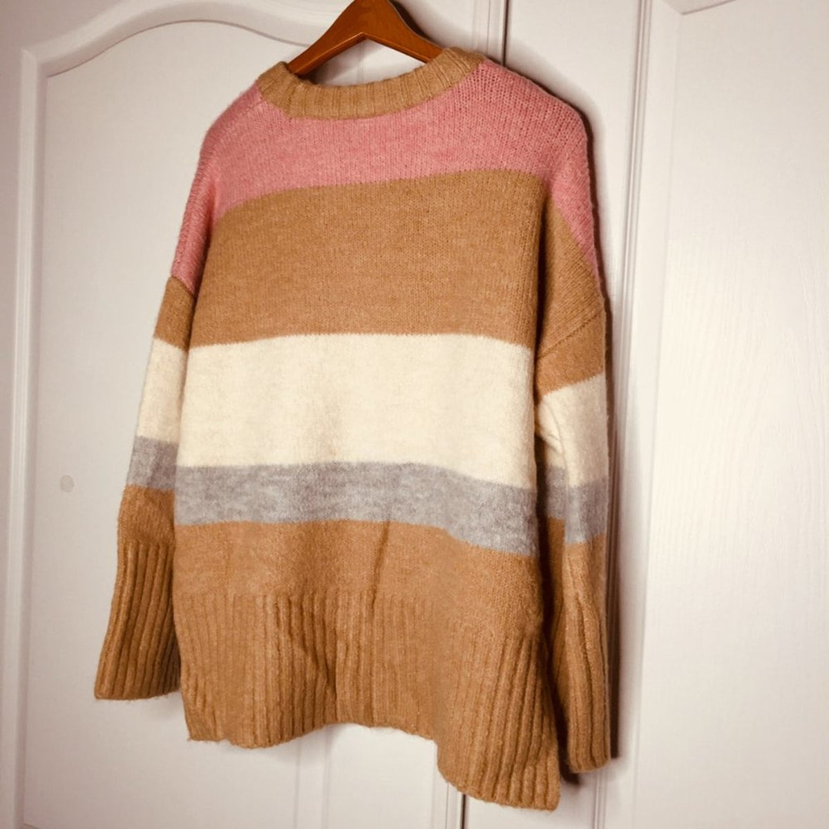 TOPSHOP Pullover Sweater Crew Neck Long Sleeve Size 12