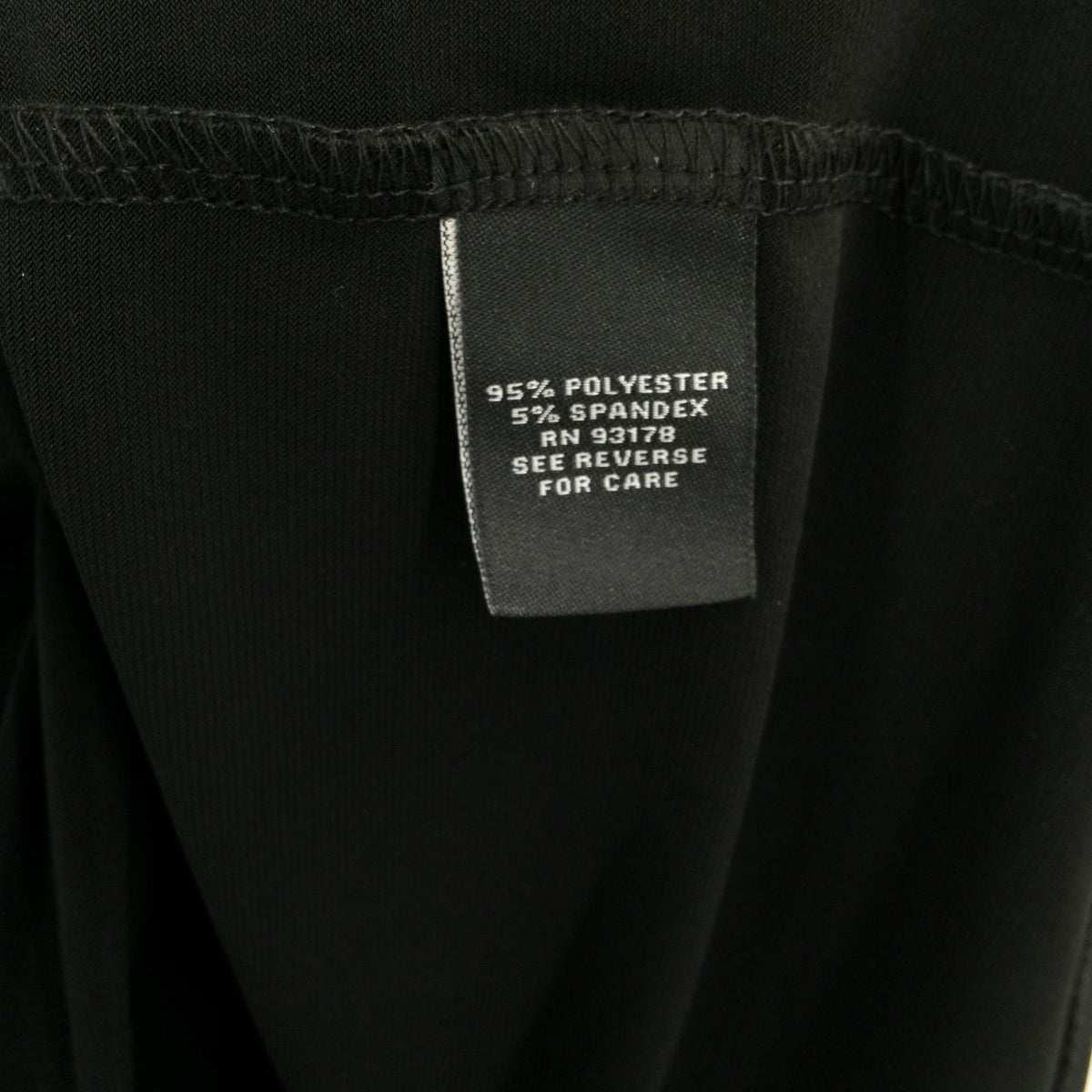 Premise Career Cowl Neck Blouse Top Short Sleeve Black Solid Size Small NWT