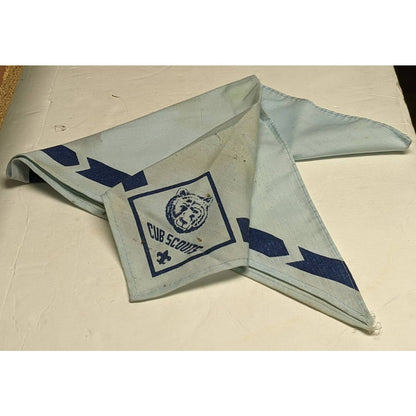 Cub Scouts LOT Bandanas Pair  Golden Neckerchief Slides Boy Scouts of America