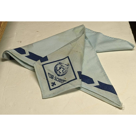 Cub Scouts LOT Bandanas Pair  Golden Neckerchief Slides Boy Scouts of America