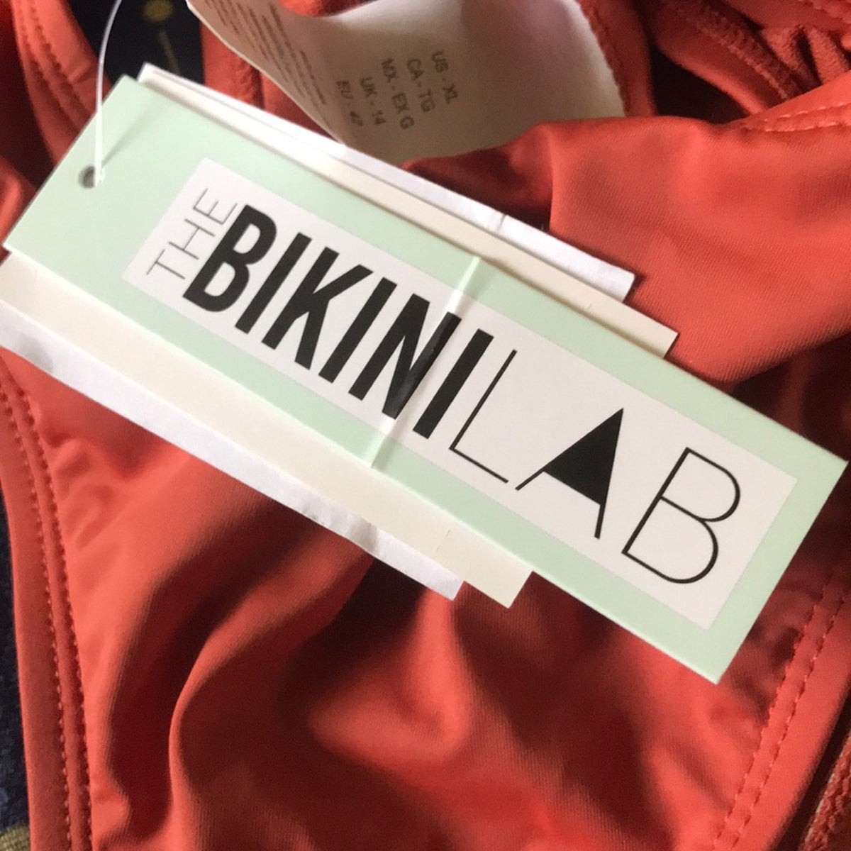 The Bikini Lab Solid French Bikini Bottoms Size XLarge