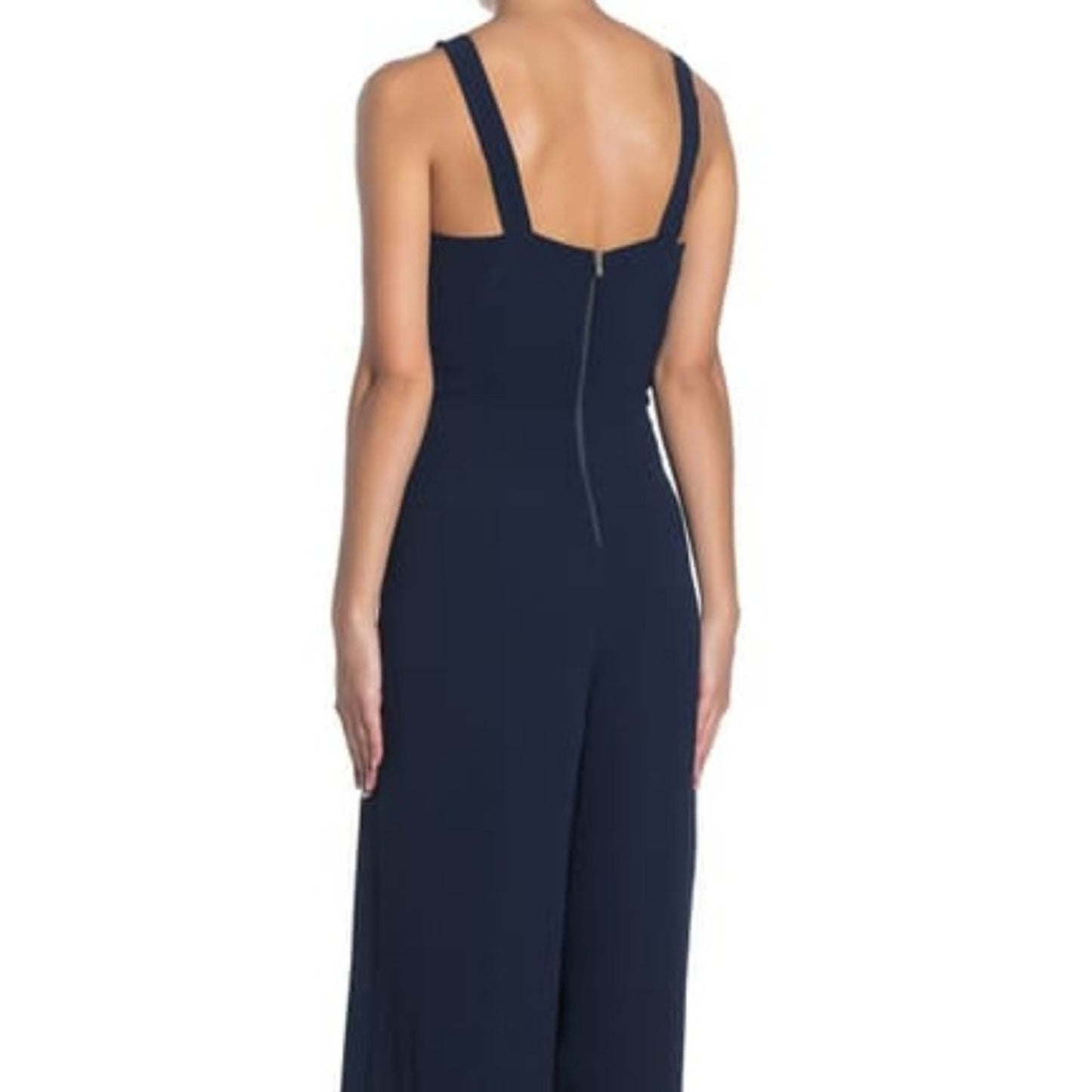 NWT Threads and States Navy Wide Leg Jumpsuit Medium