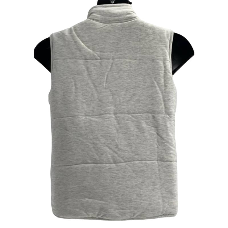 Thread & Supply Womens Echo Vest Extra Small/XS Grey/Gray Heather NEW Full Zip