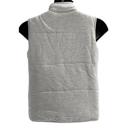Thread & Supply Womens Echo Vest Extra Small/XS Grey/Gray Heather NEW Full Zip