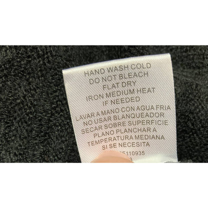 One A Long Sweater Tunic Women's Plus 1x NEW Black Hi-Lo Hem Long Sleeve Stylish