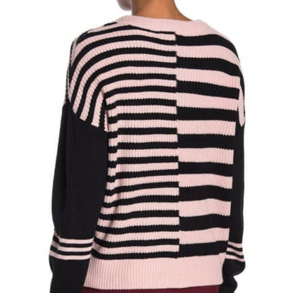 NWOT Catherine Malandrino Striped Pullover Sweater Size X-Small