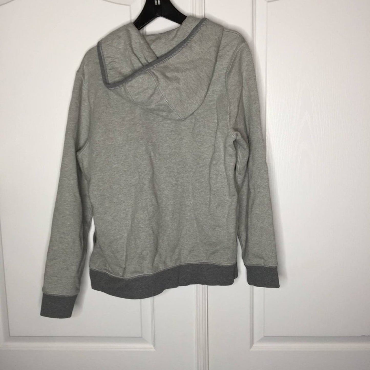 1901 NWT Big Tall Gray French Terry Full Zip Hoodie Pockets 2XL athleticwear