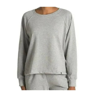 Circle X Heather Grey top Medium NEW Long sleeve Raglan Crew Neck Cozy CASUAL