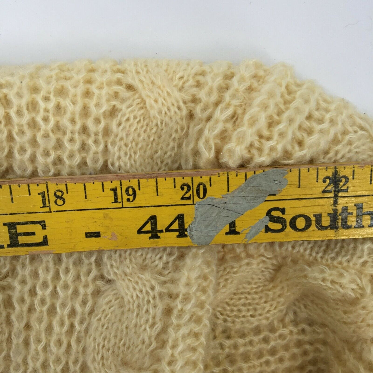 Vintage Adele Joyce Women's Front Buttons Cardigan Sweater Long Sleeves Granny