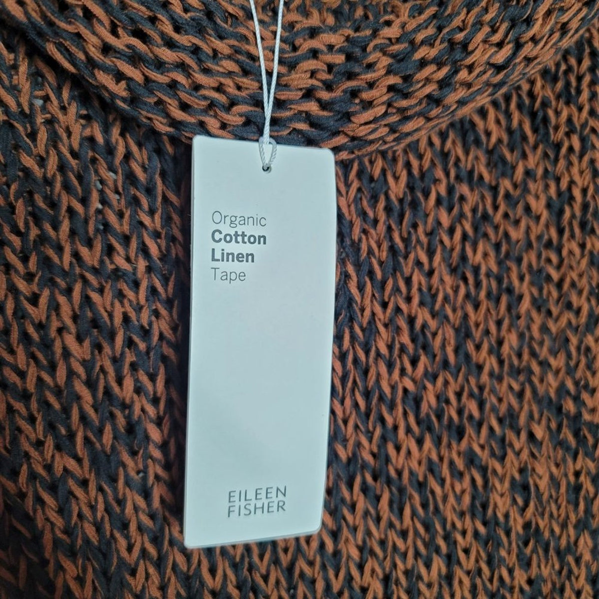 NWT Eileen Fisher Marled Knit Pullover Sweater Size X-Small