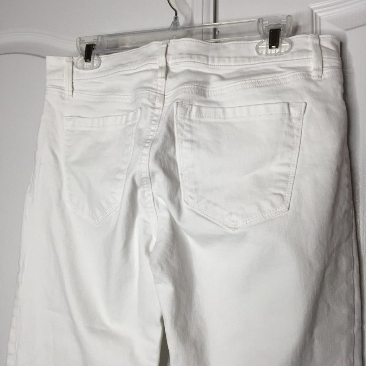 Ann Taylor Loft Relaxed Straight Crop Denim Jeans