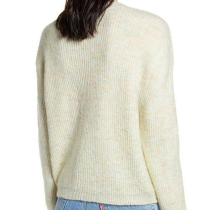 BP Marl Pullover Sweater Crew Neck Long Sleeve NEW SMALL confetti multicolor