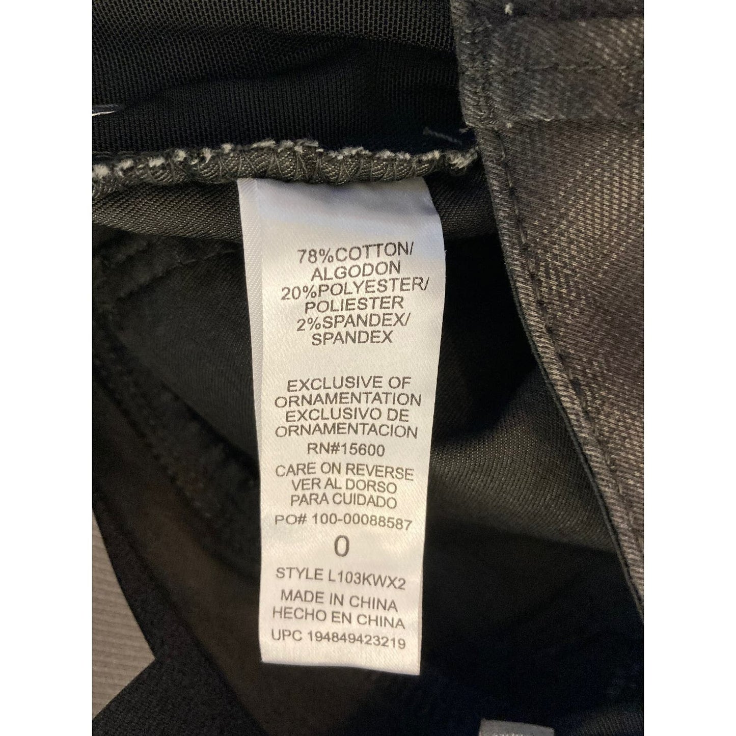 Wit & Wisdom Women Ab-Solution High Rise Ankle Skimmer Jeans Size 0 Plaid NWT