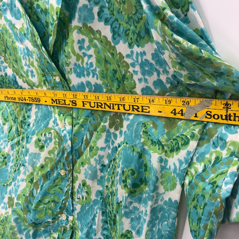 VTG lady manhattan set Small/Medium 1950 Silky Polyester Skirt Long Sleeve Shirt