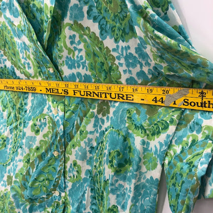 VTG lady manhattan set Small/Medium 1950 Silky Polyester Skirt Long Sleeve Shirt