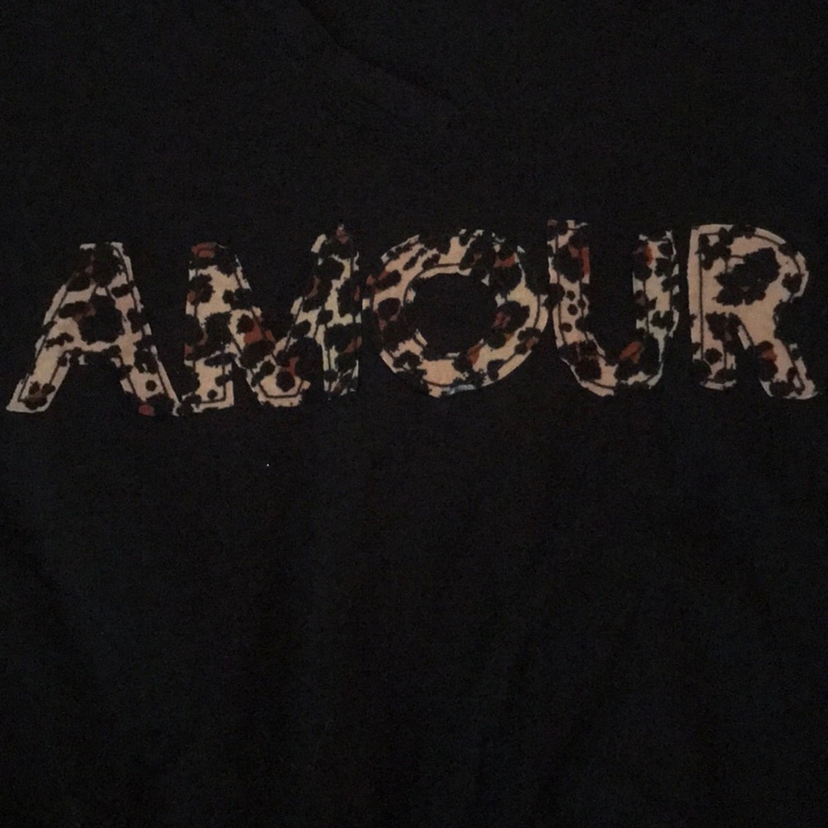 Jenni Women’s Graphic Sleep T Shirt Print Amour Size X-Small