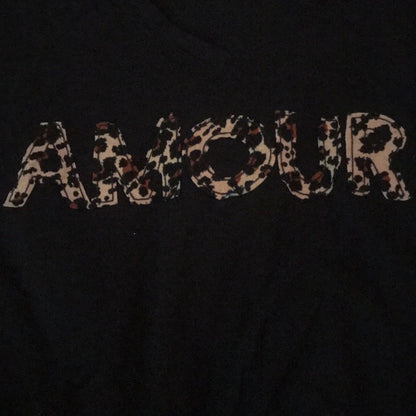 Jenni Women’s Graphic Sleep T Shirt Print Amour Size X-Small