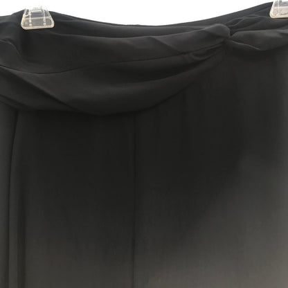 Dress Barn Collection Sheer Lined Palazzo Pants Wide Leg Black